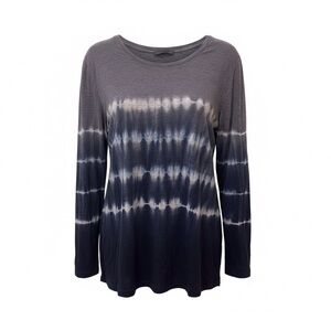 Elliott Lauren linen tie dyed top, medium 🔵